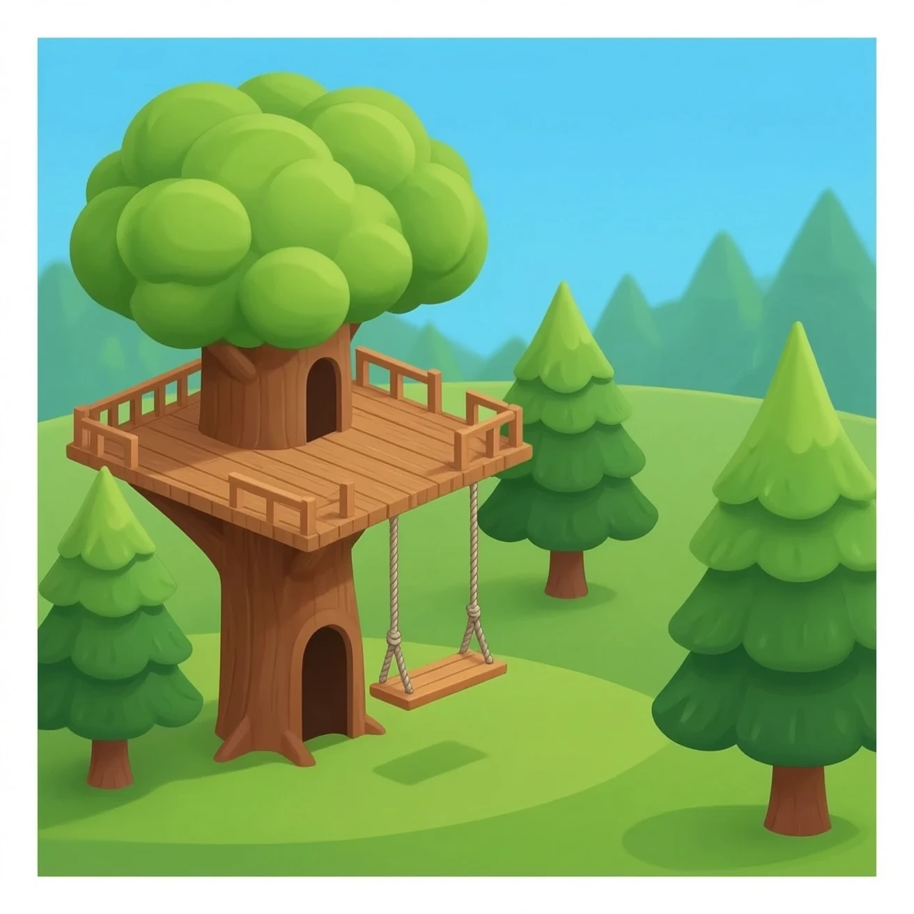 Treehouse emoji