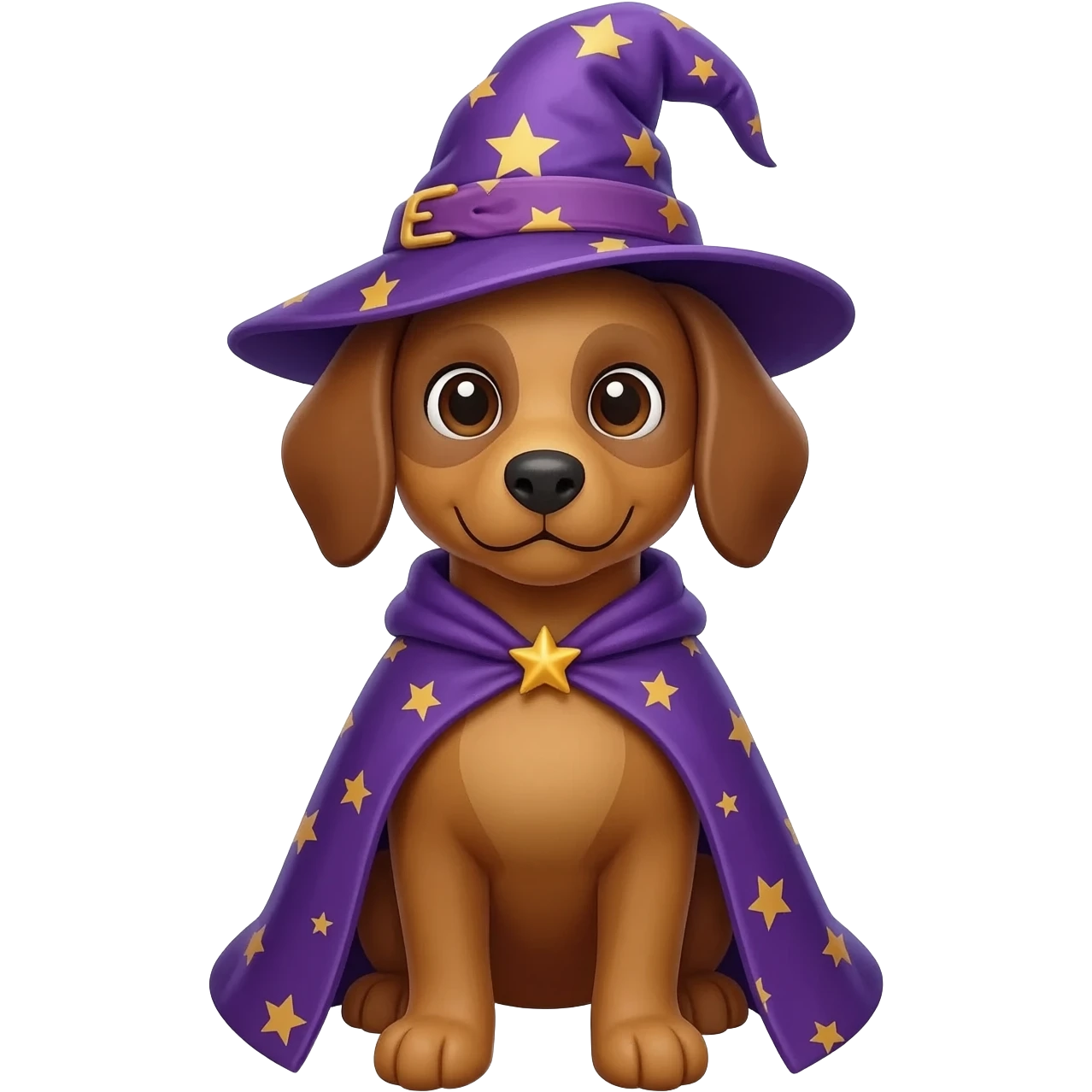 Dog wizard emoji
