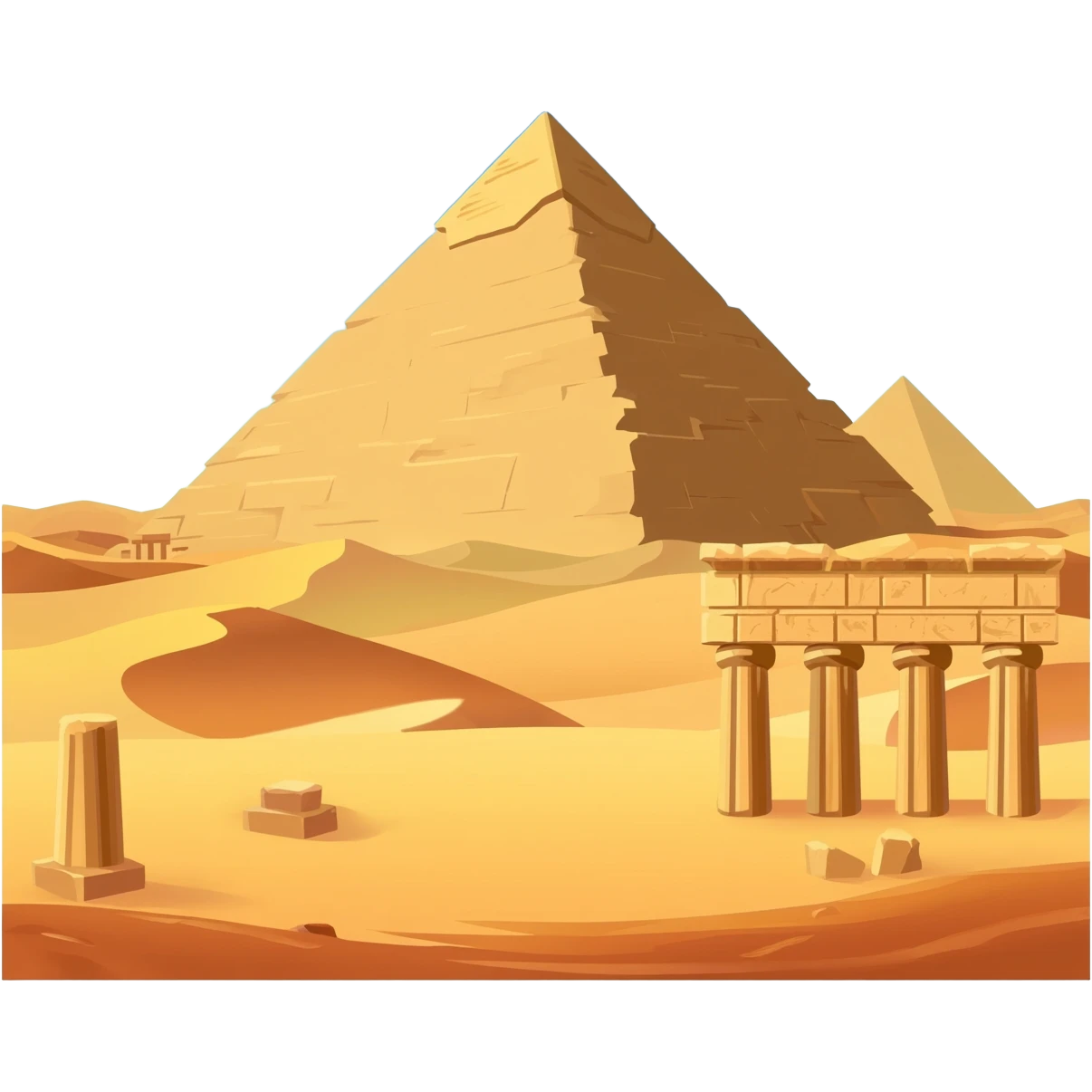 Pyramide egypte emoji