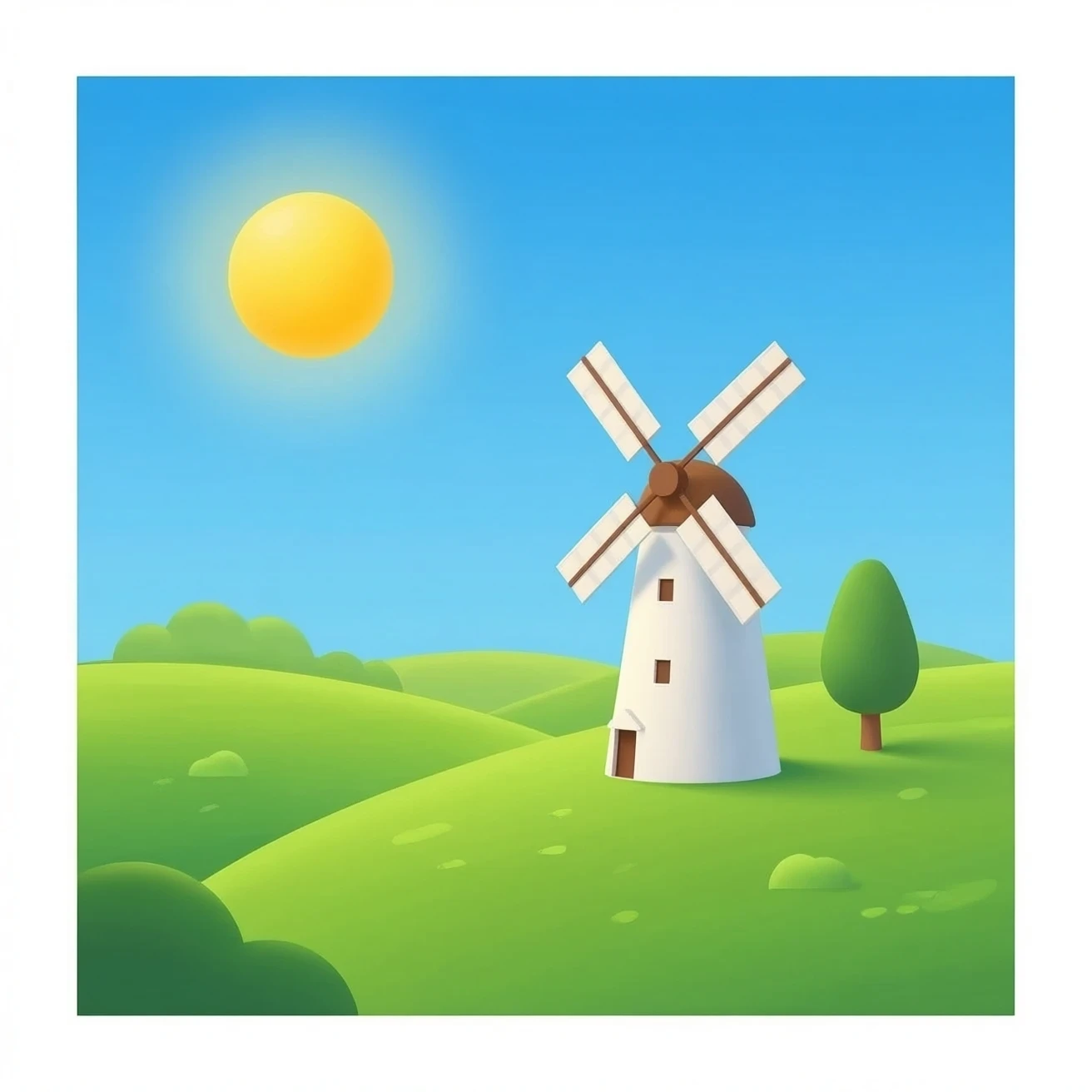 Windmill emoji