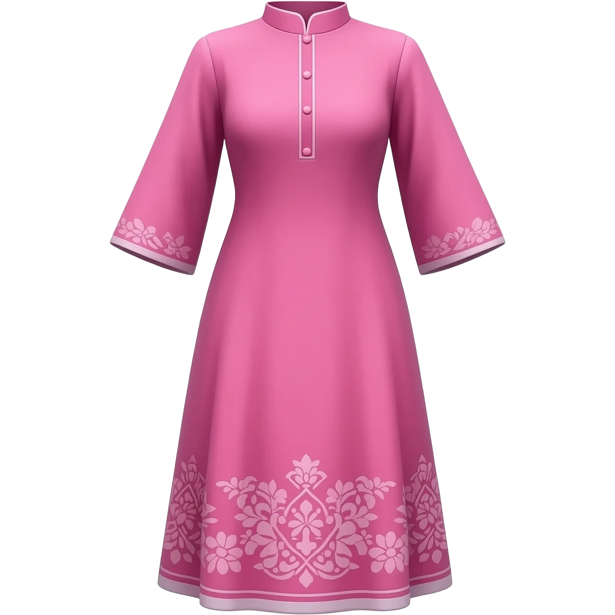 Pink Malay dress emoji