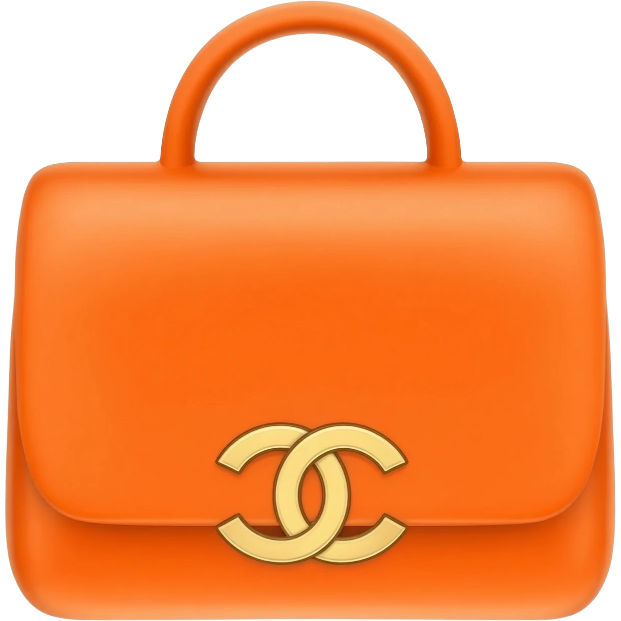 orange chanel bag emoji