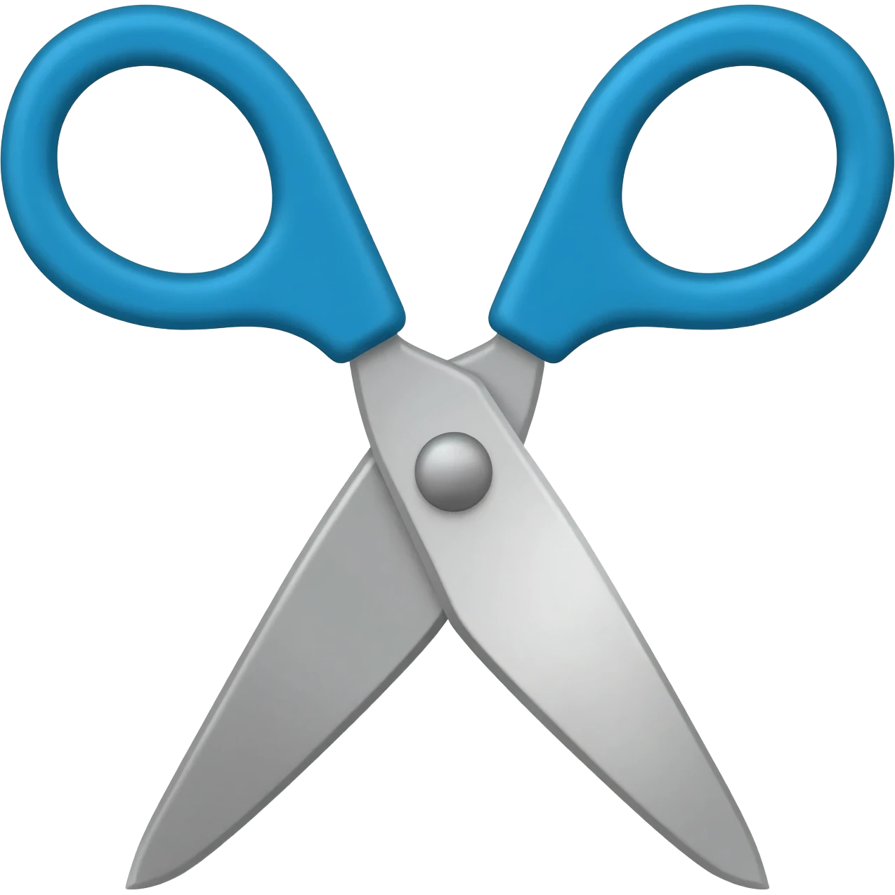 upside down scissors emoji