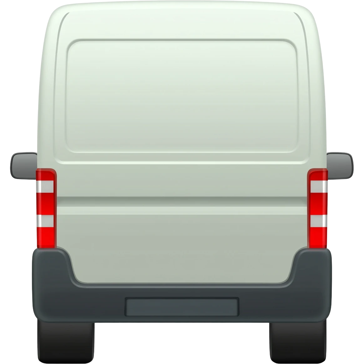 van backing up emoji