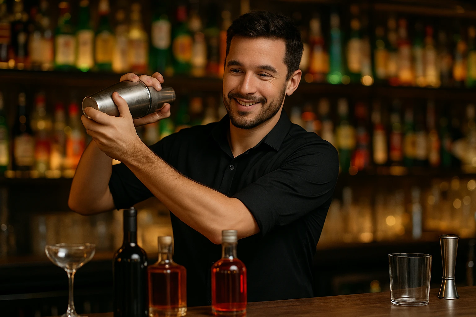 bartender mixing drinks emoji