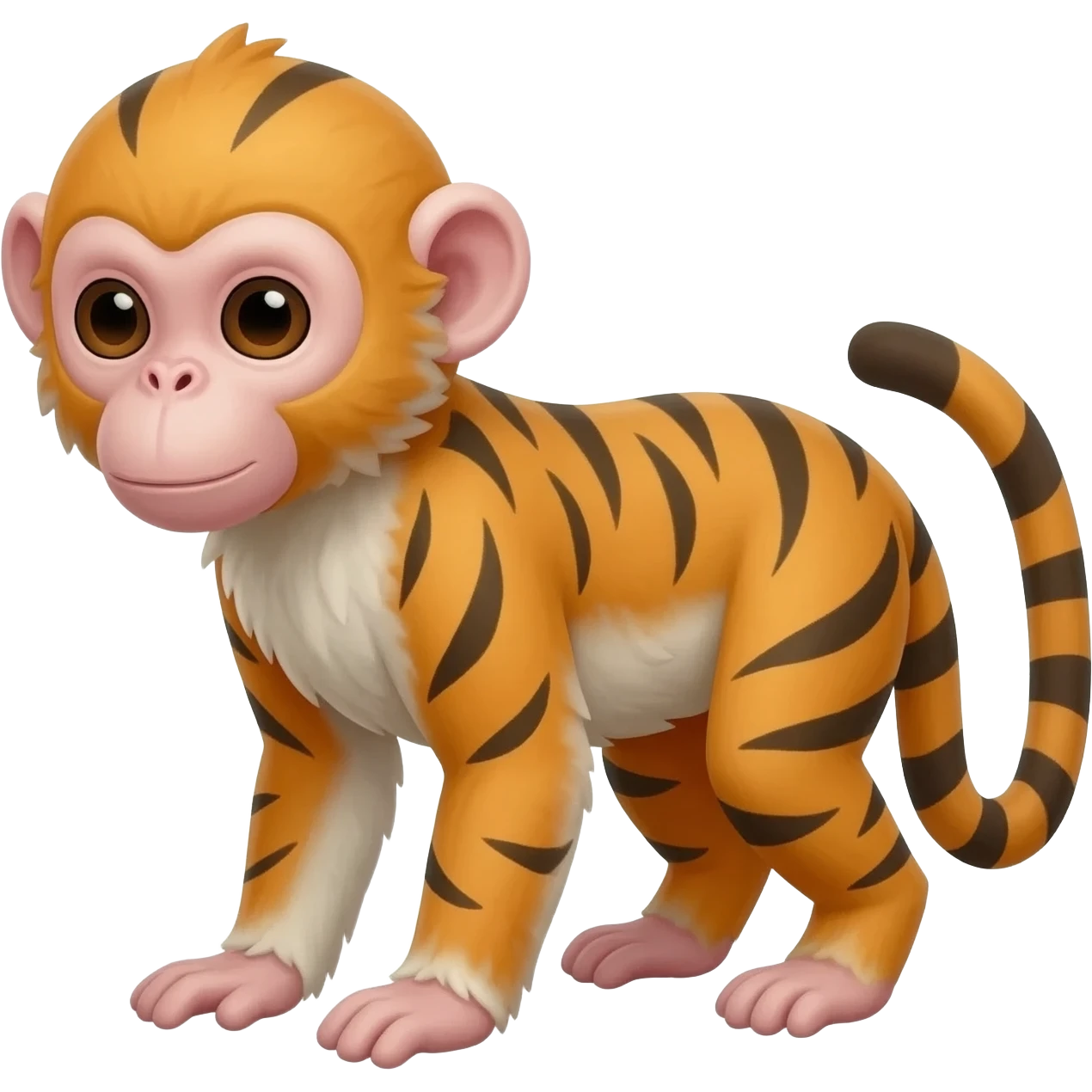 Mix tigre singe emoji