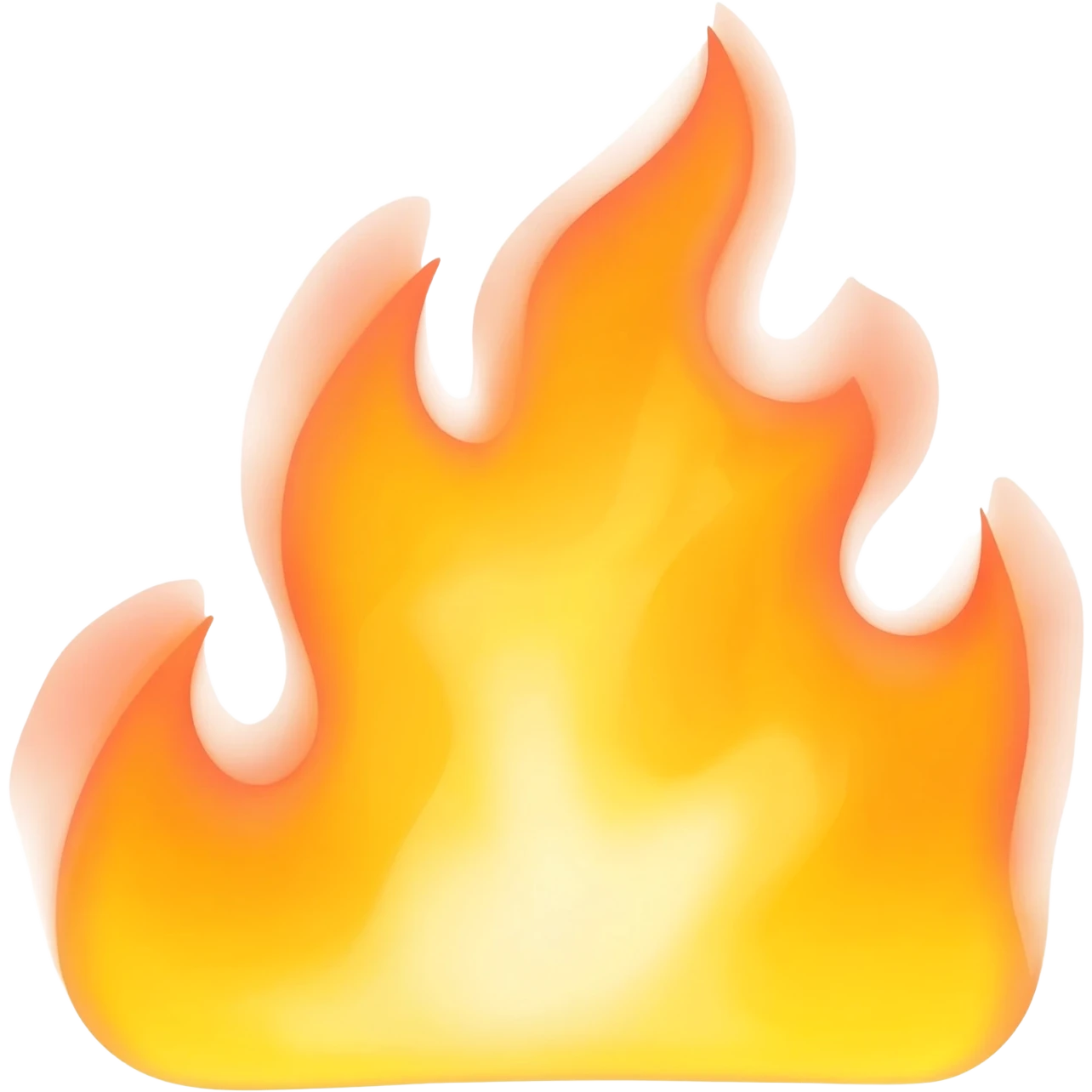 fire behind lightning emoji