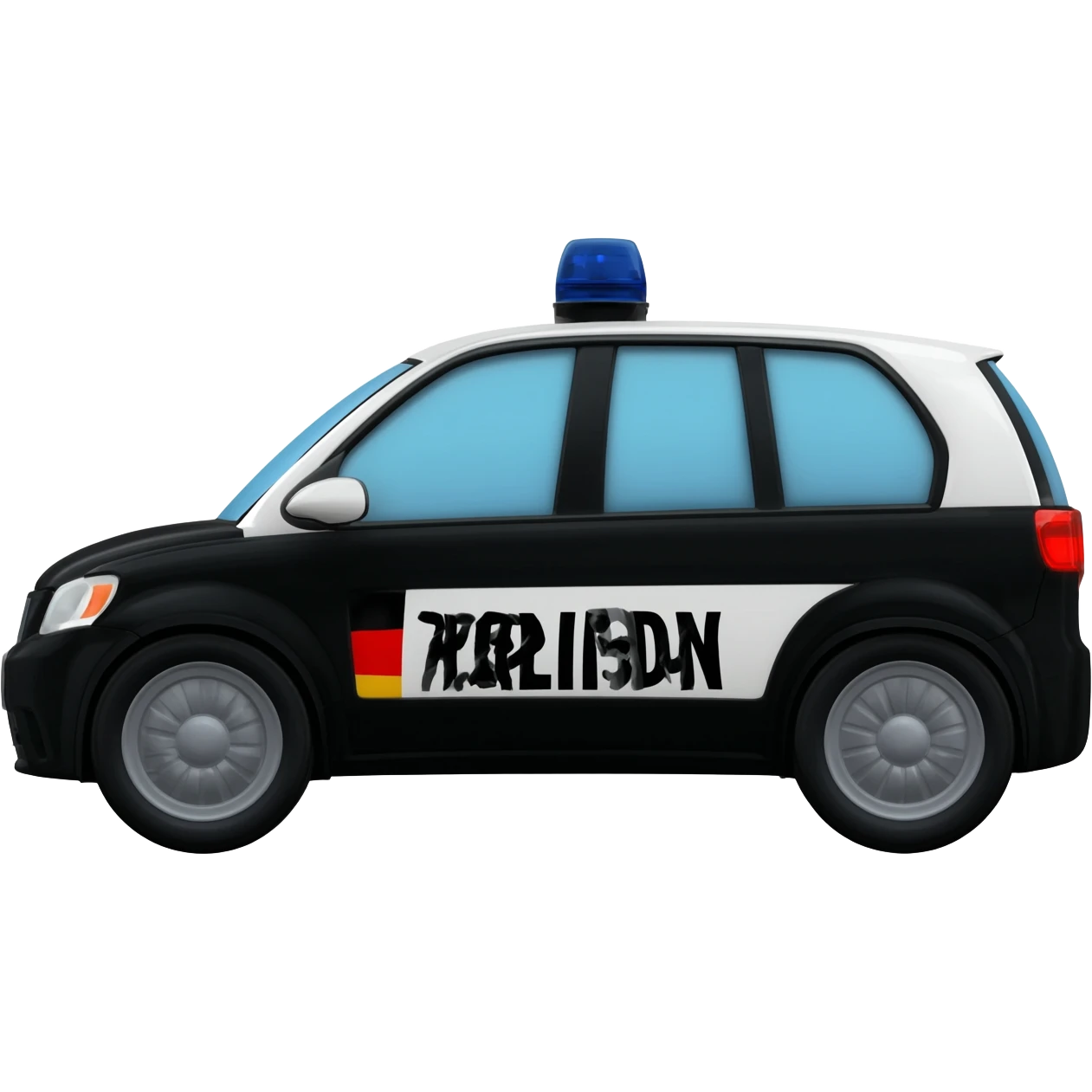Deutsches Polizeiauto emoji