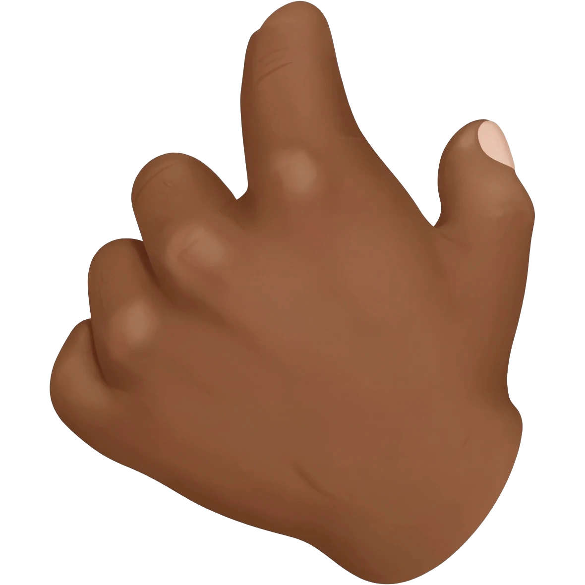 yvl hand emoji bt brown emoji