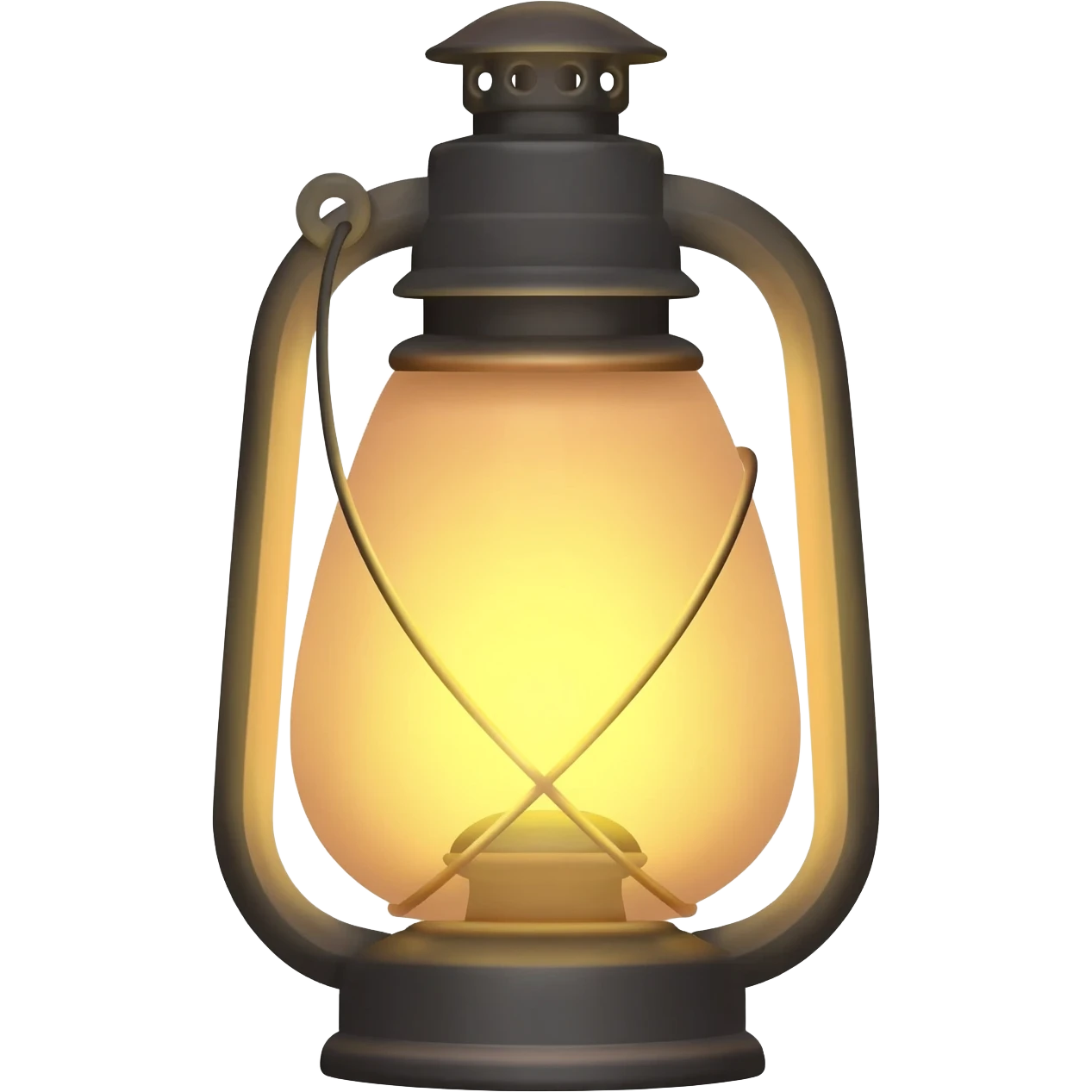 46. small lantern glow emoji