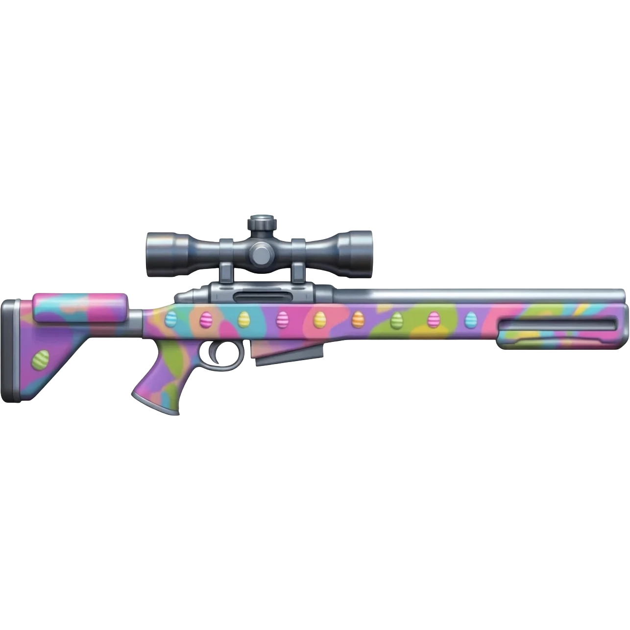 easter theme sniper rifle emoji