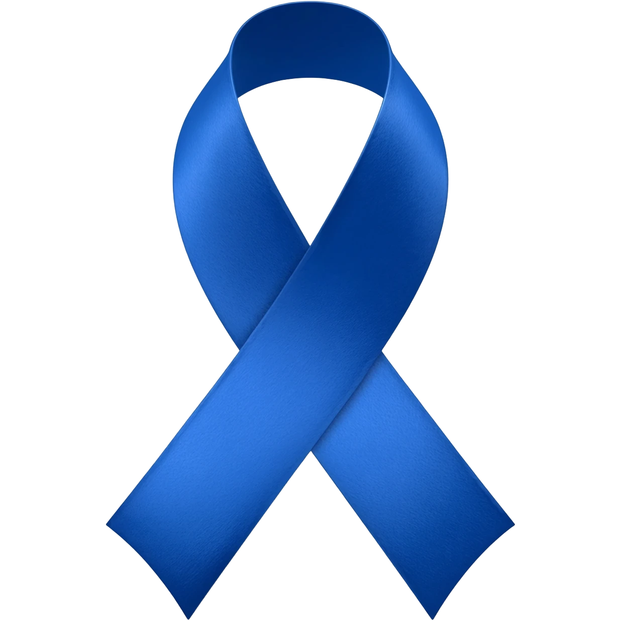 Medium Blue ribbon emoji