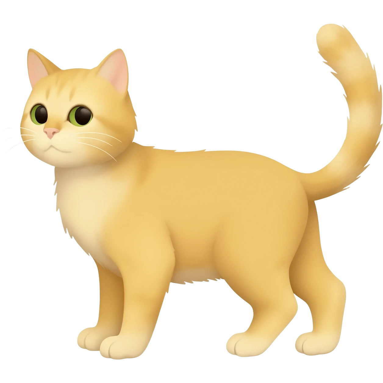 Blonde cat emoji
