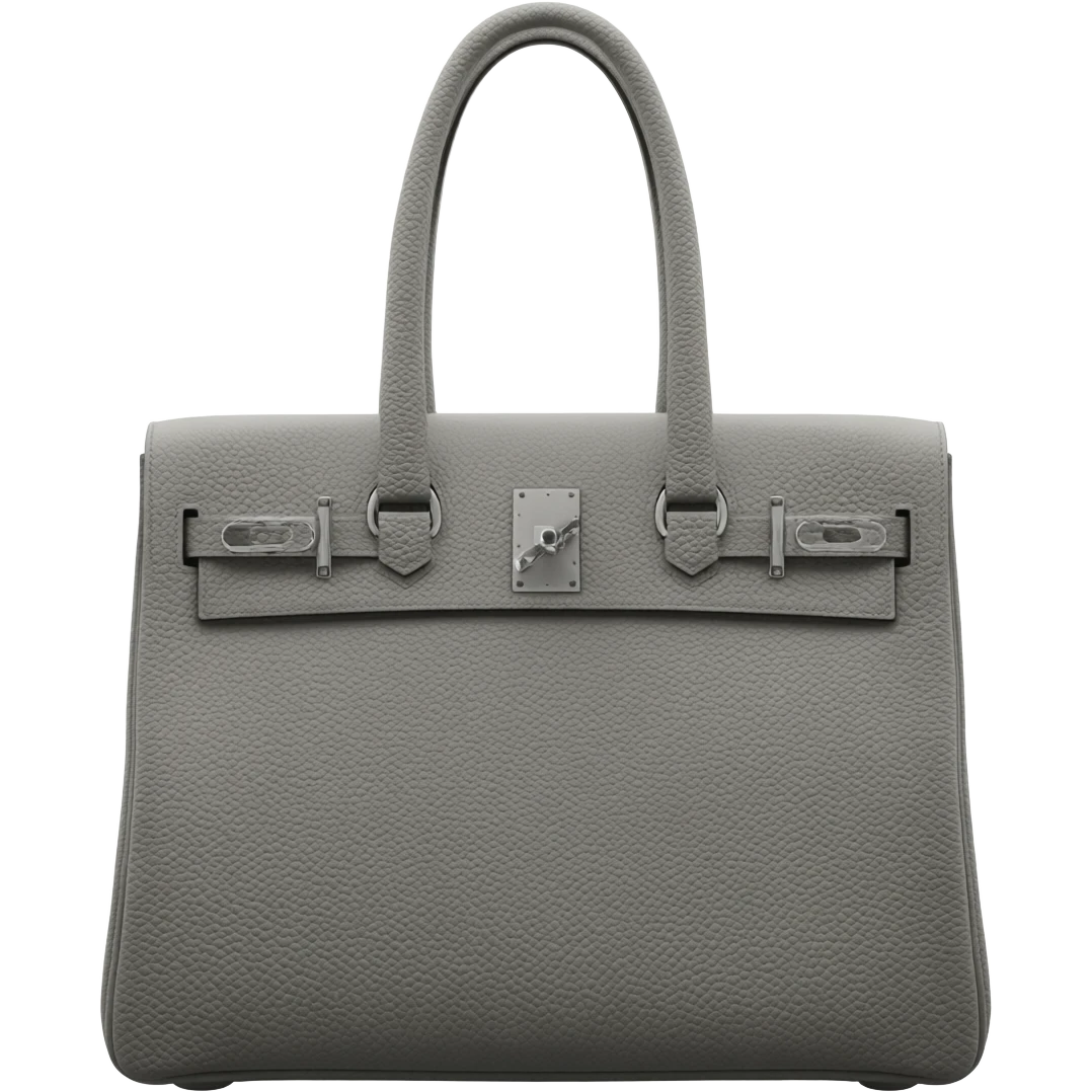 gray matte kelly hermes bag emoji