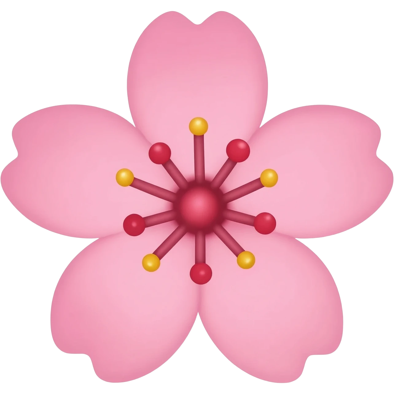 cherry blossom emoji