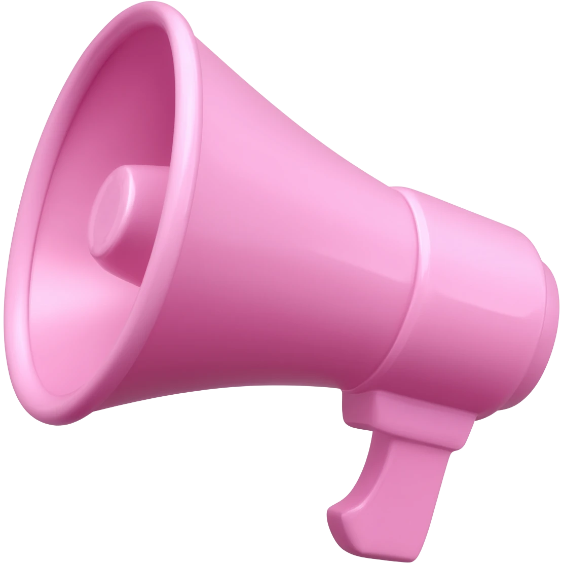 megafone rosa pastel emoji