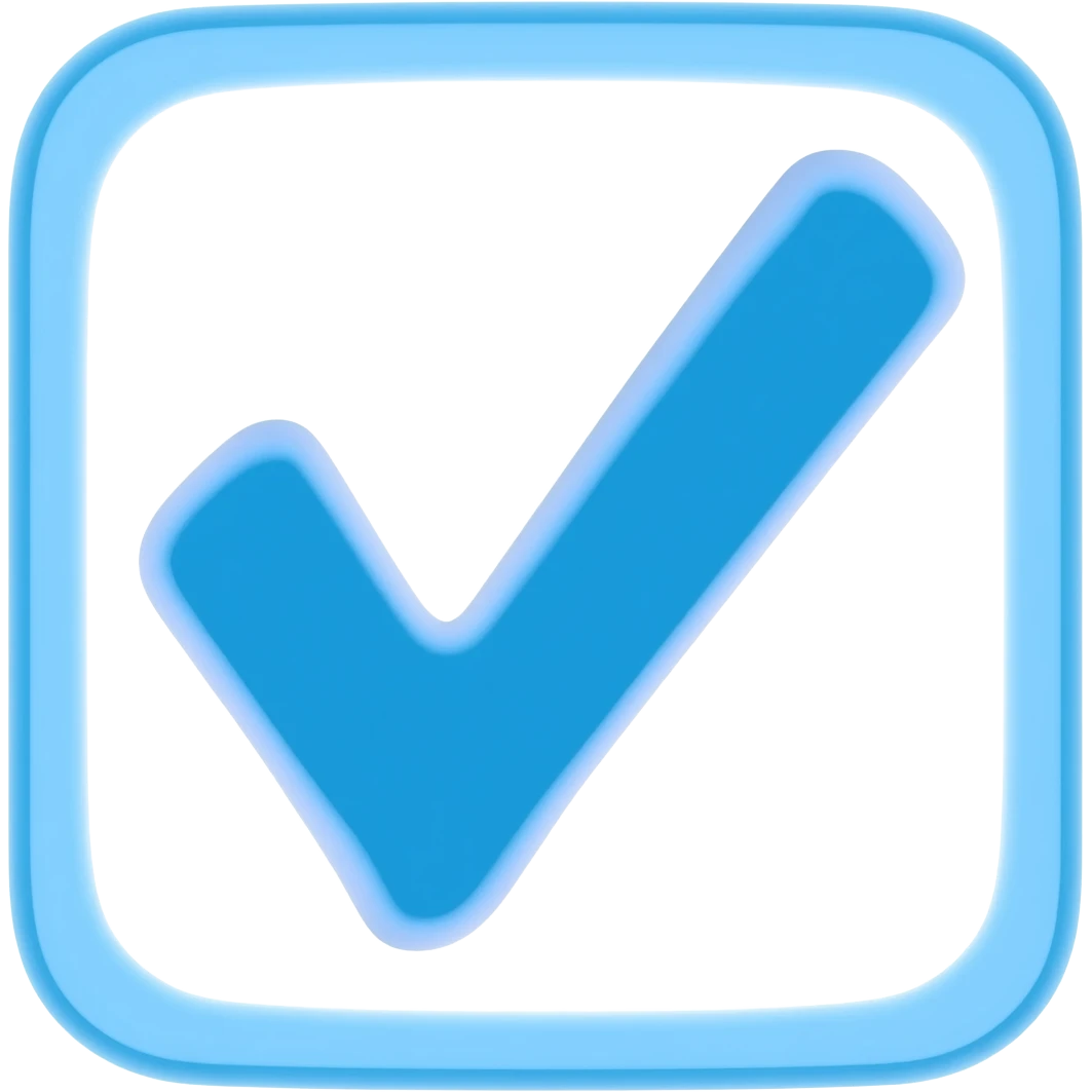 Verificado azul palomita emoji