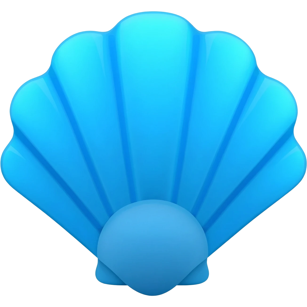 generator an image with Vibrant Blue Shell, Standard Emoji Anatomy emoji