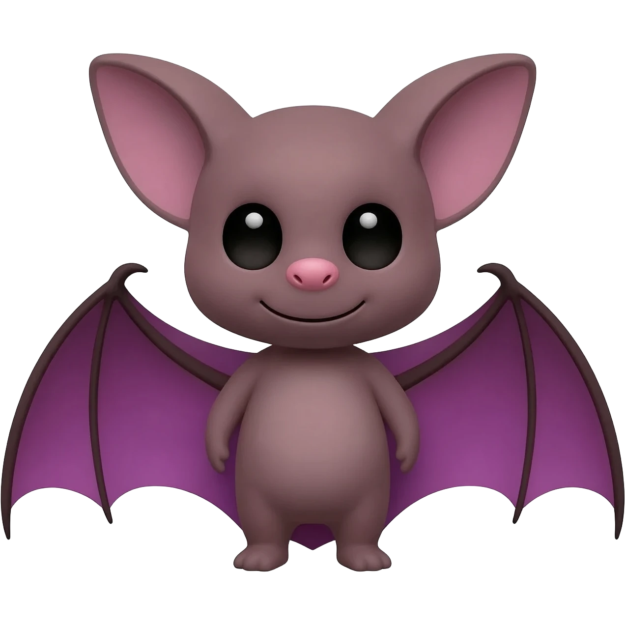 Tan pinkfong vampire bat emoji