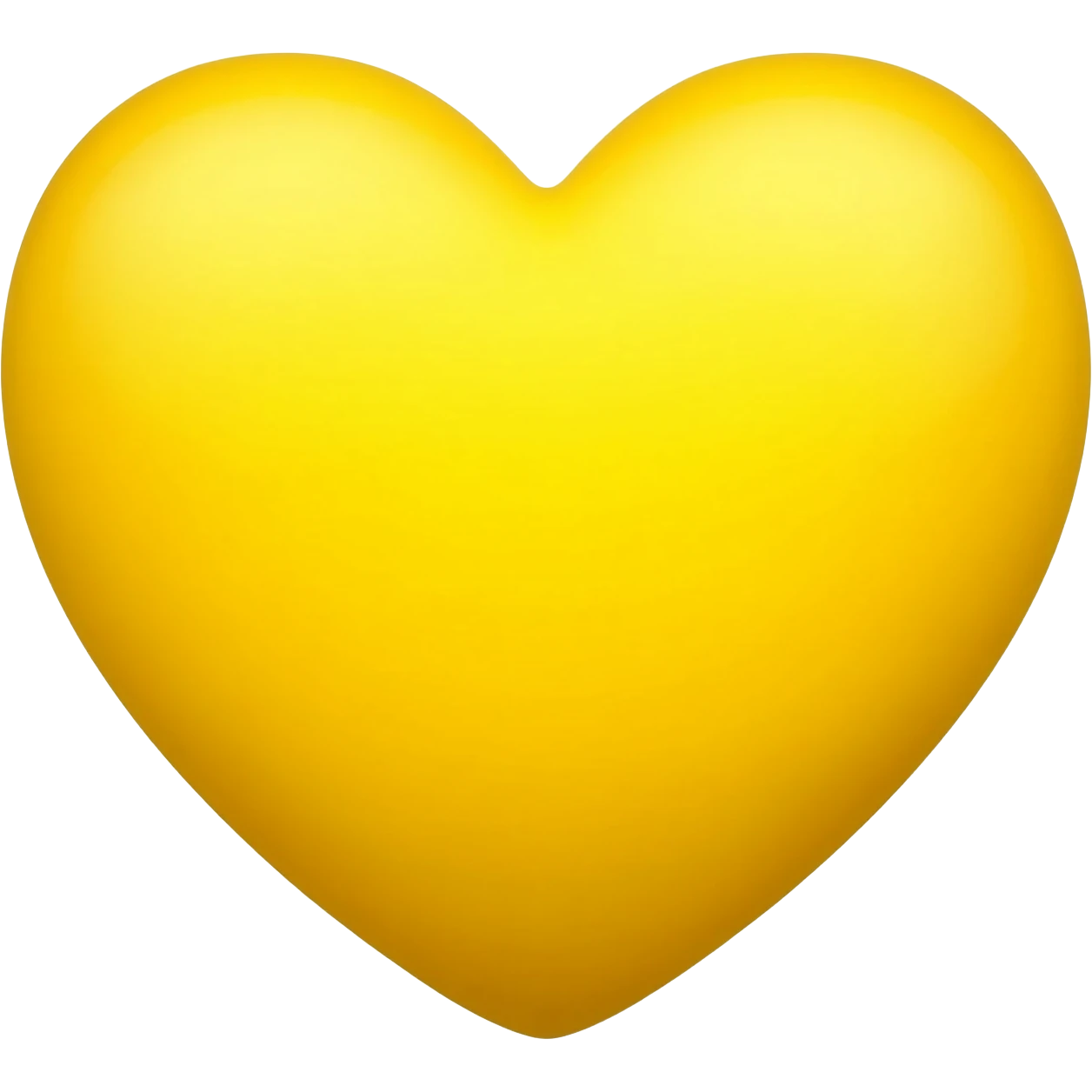 yellow heart emoji emoji