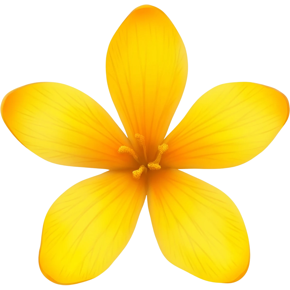 Saffron ka phoo with saffron emoji