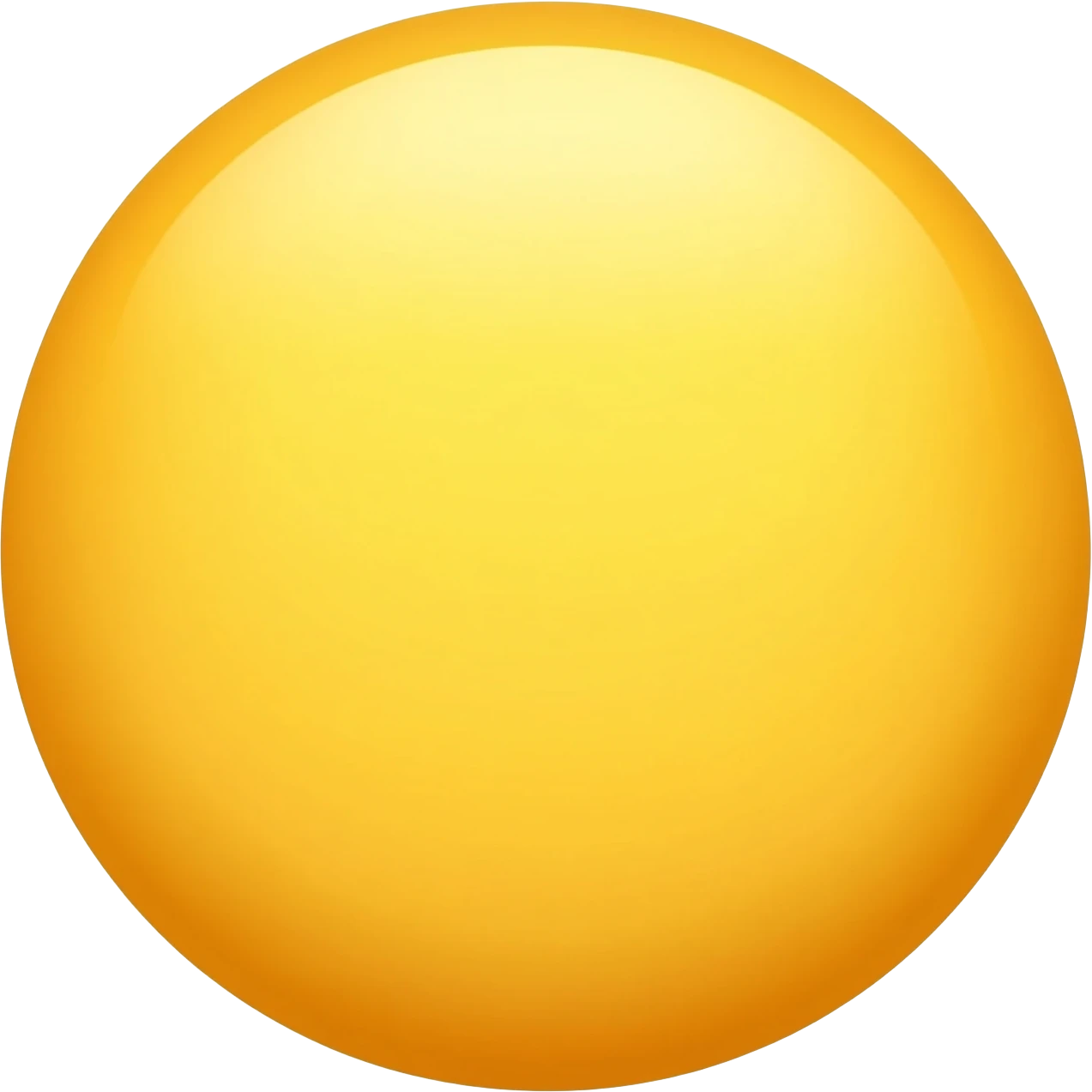 Yellow circle with no eyebrows and nose and the feeling is neutral emoji