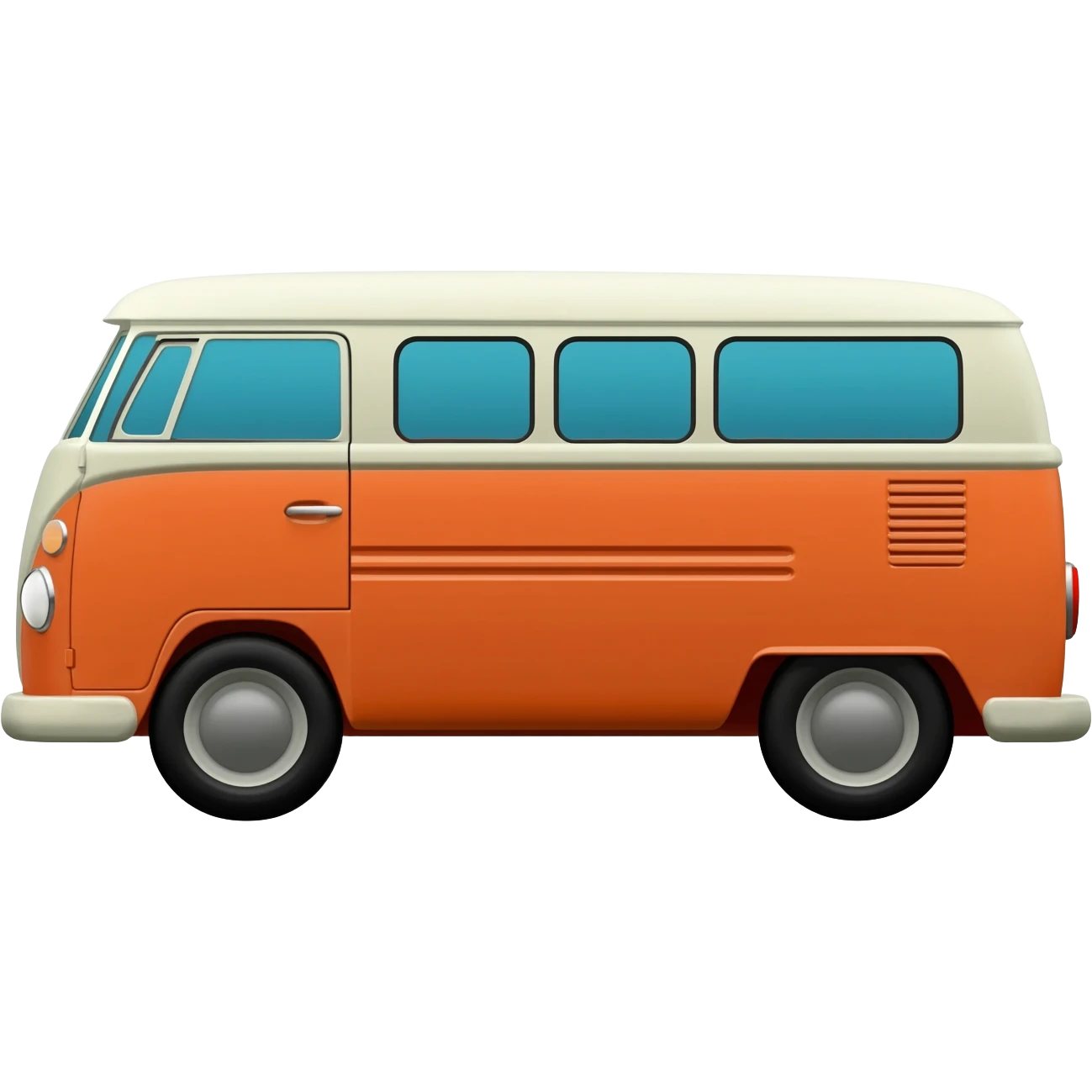 hippie vcan from side view emoji