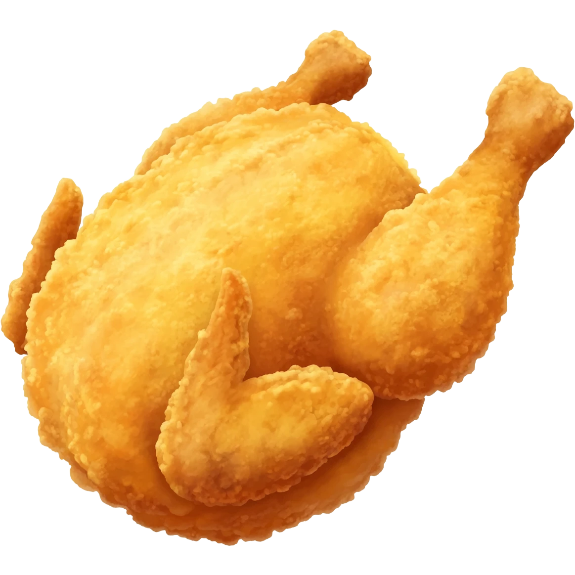 Fried chicken emoji