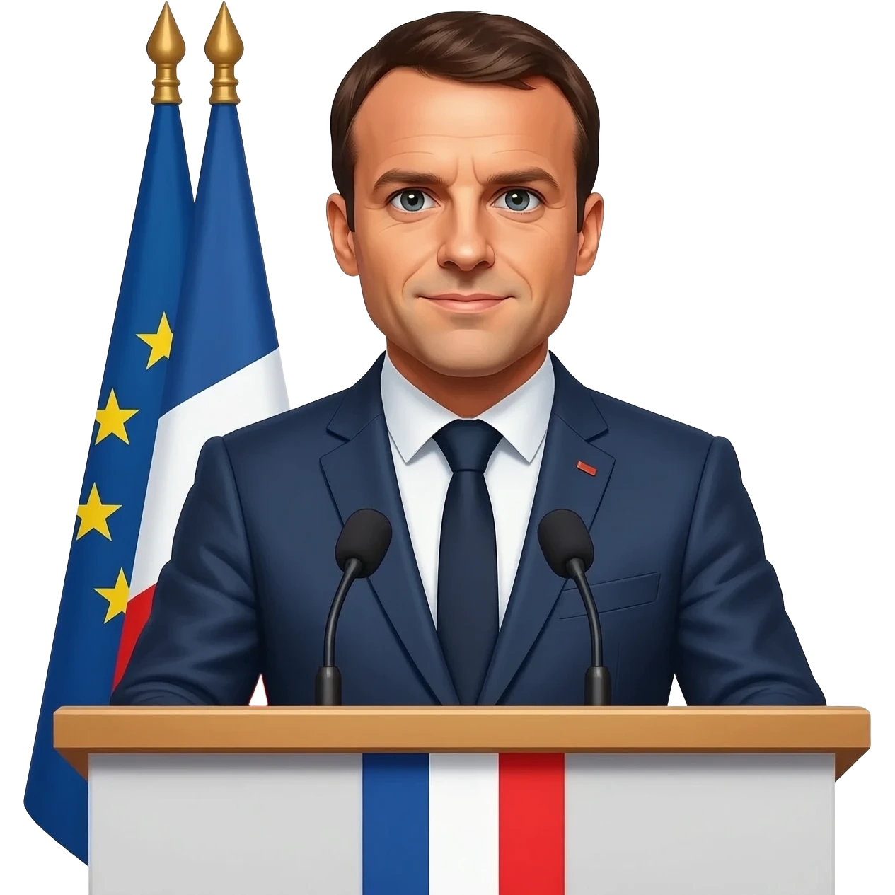 Emmanuel Macron emoji