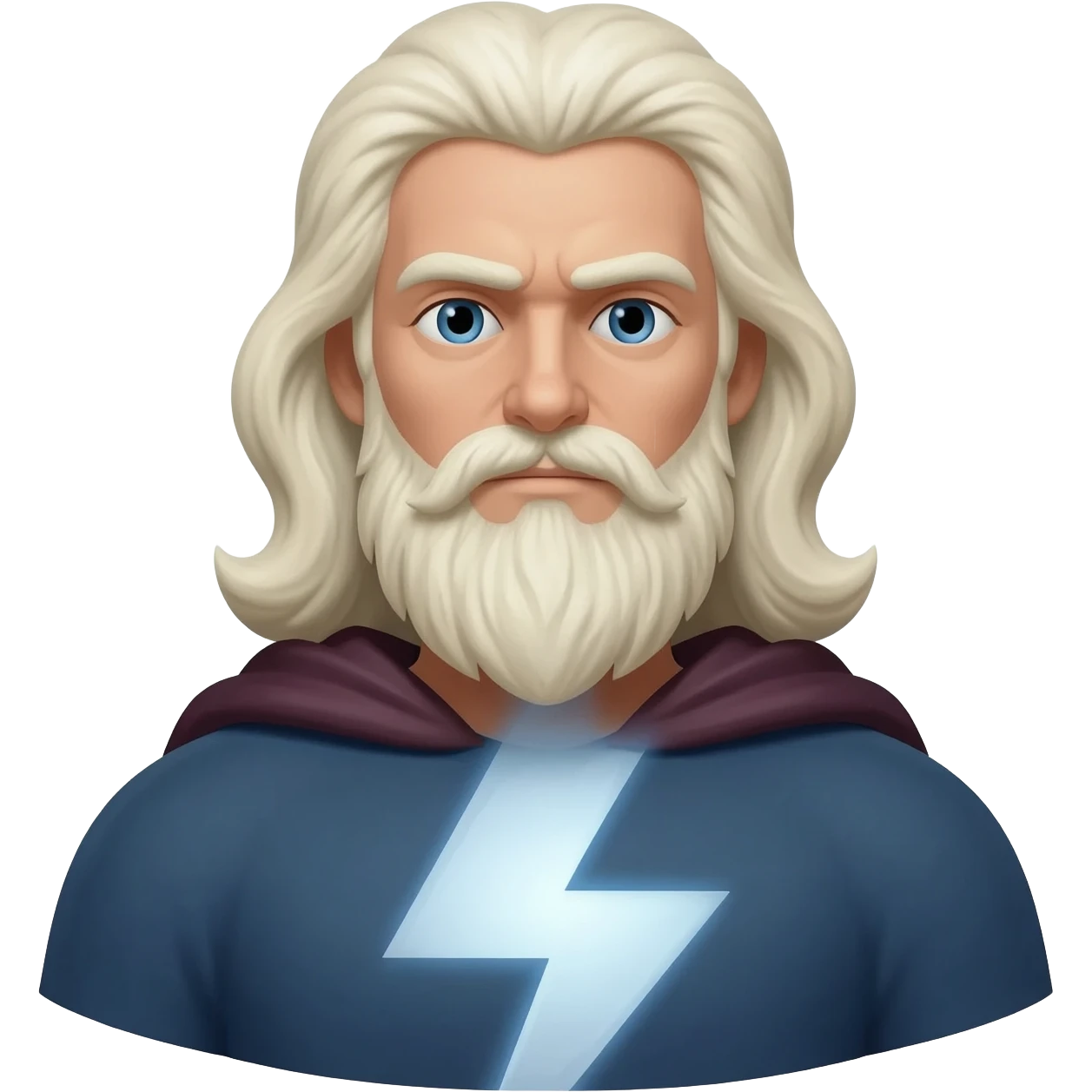 20. god of thunder lightning strike emoji