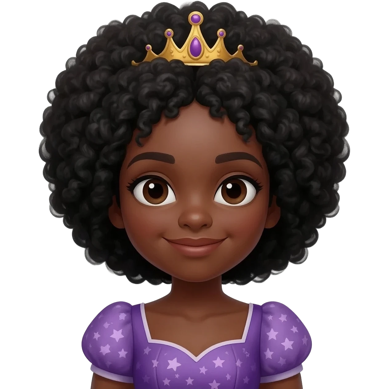 princesa negra emoji