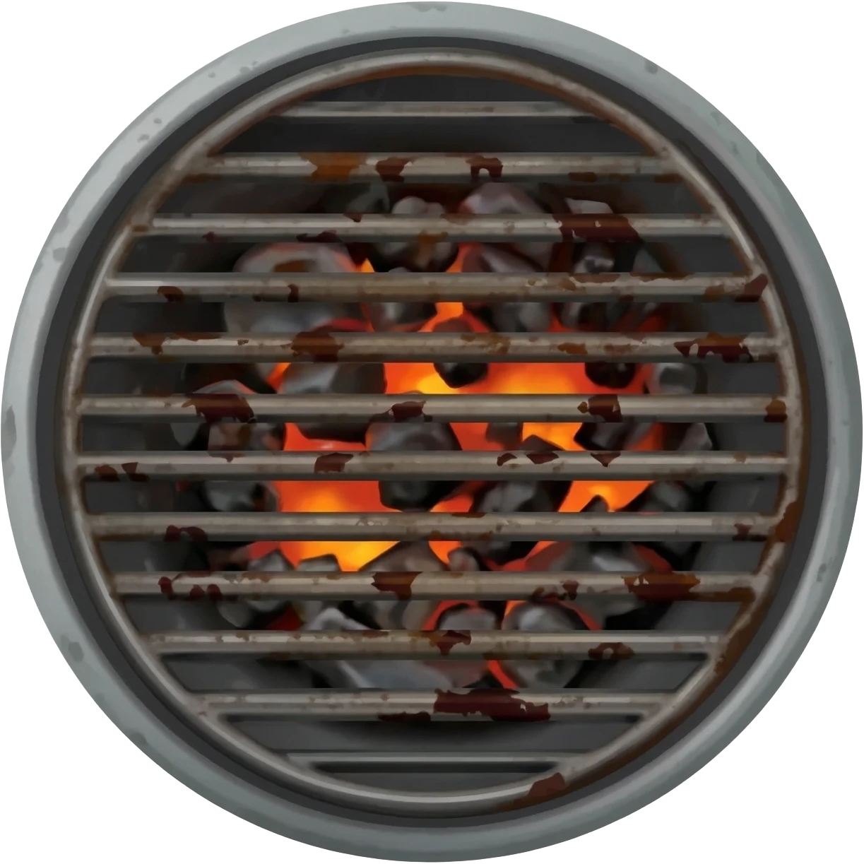 Dirty grill emoji