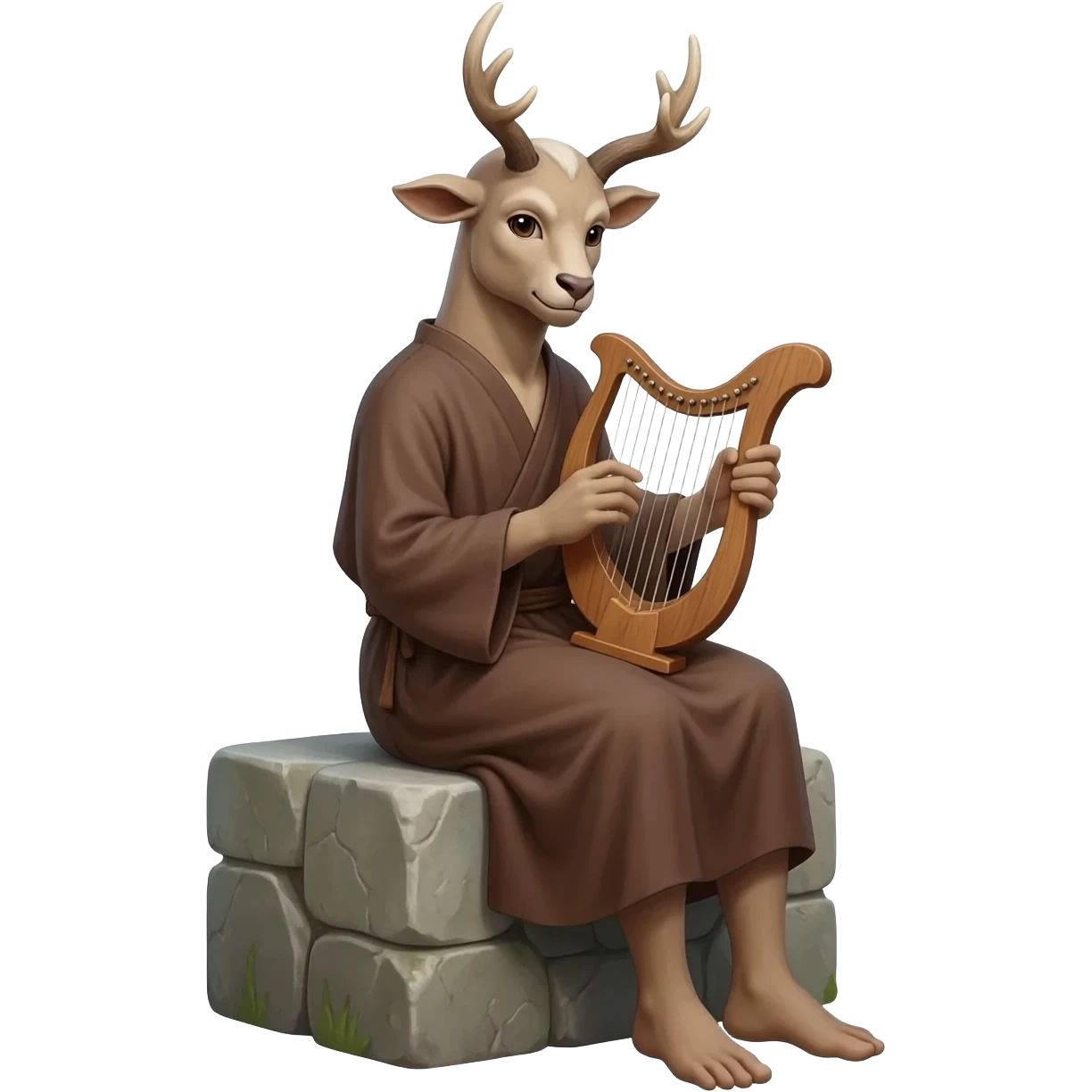 Faça um fauno em estilo clássico emoji