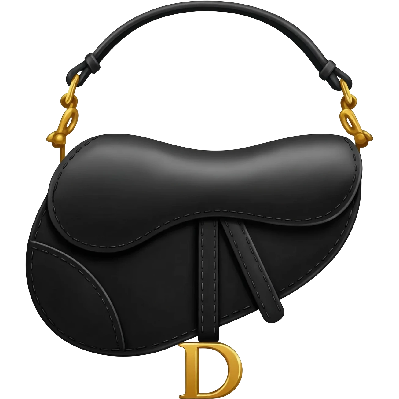 rare saddle dior bag emoji
