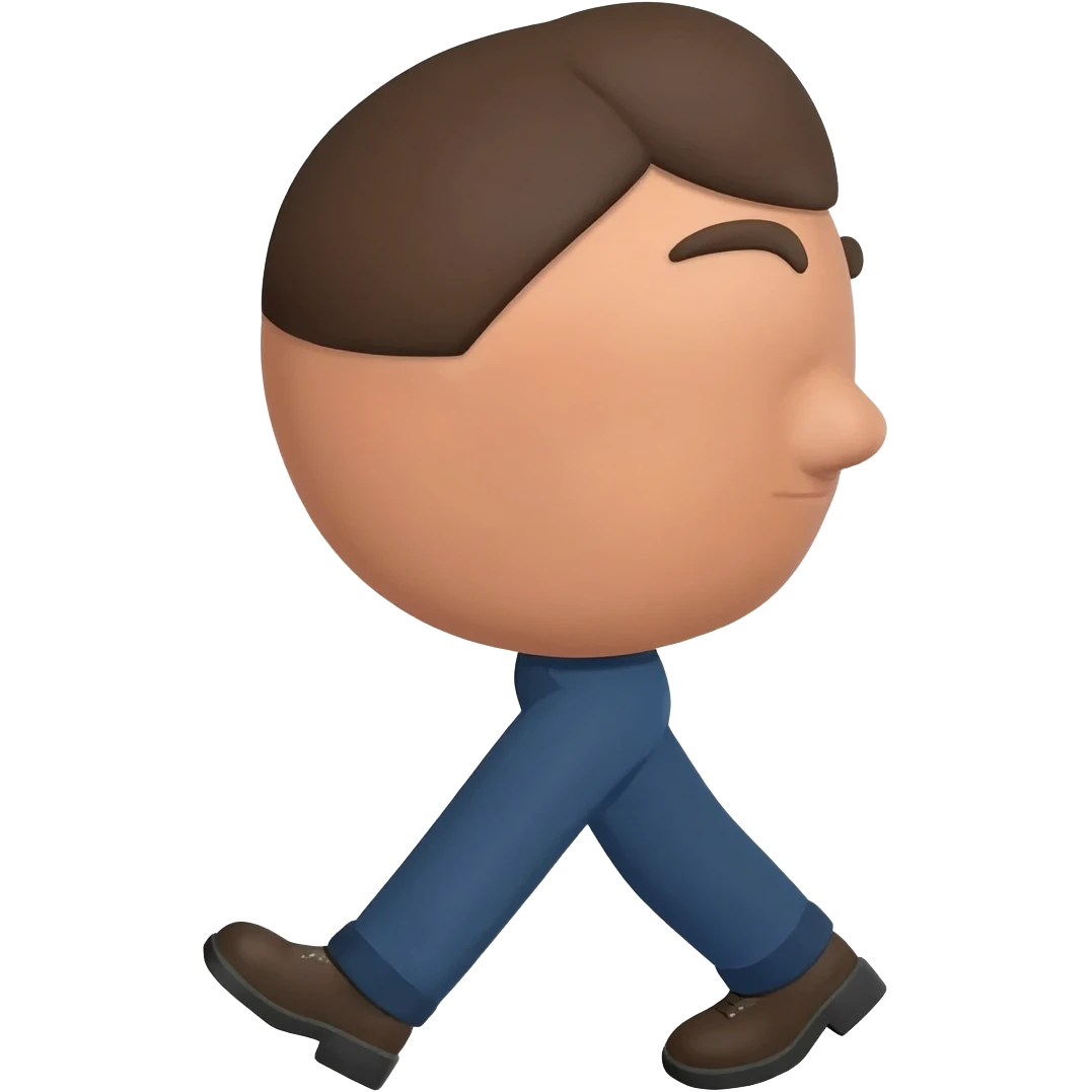 walk emoji
