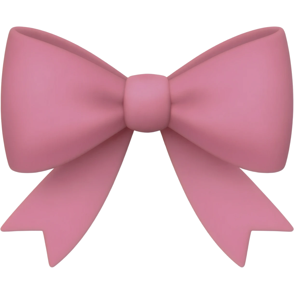 Fiocco rosa emoji