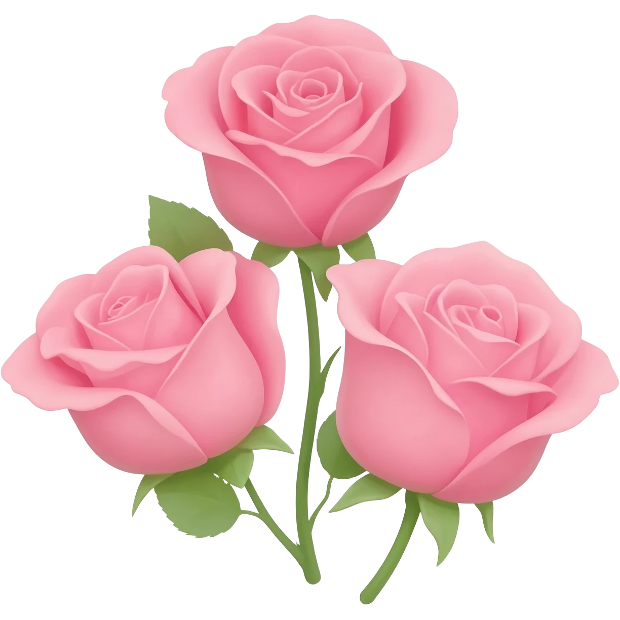 Emoji 3 petites fleur ios 26 esthétique rose girly emoji