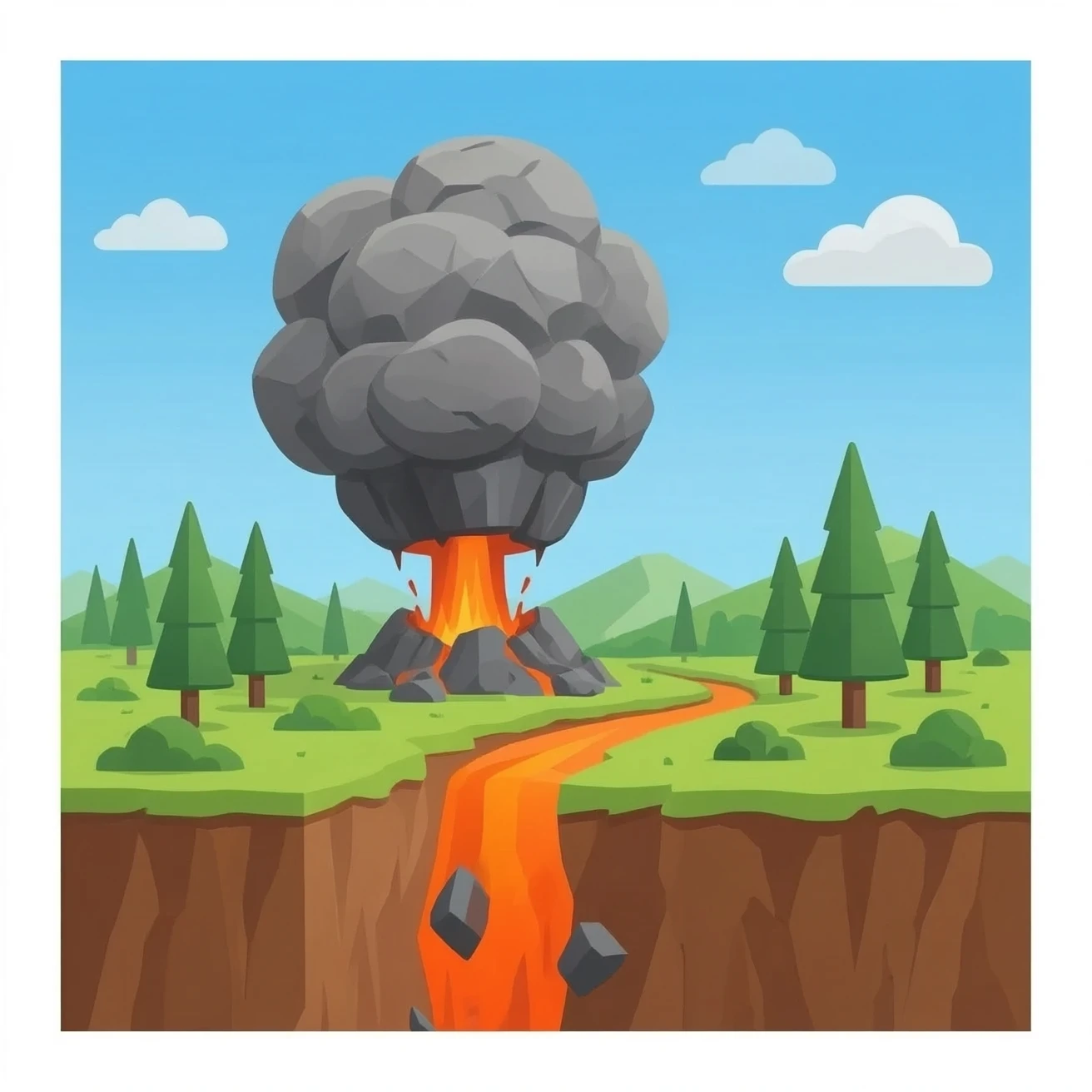 10. giant meteor impact emoji