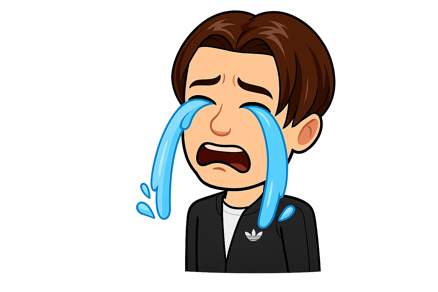Resize the image to 1280x720 resolution suitable for Twitch banner usage, preserving the original style and details. emoji