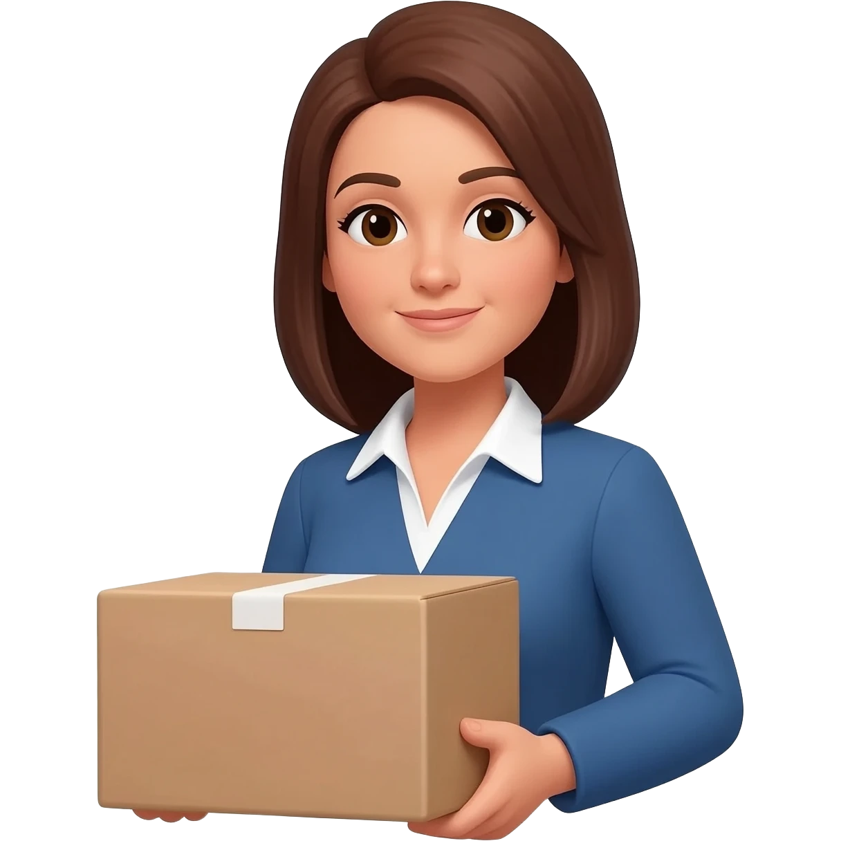 mujer inyectandola noticias emoji