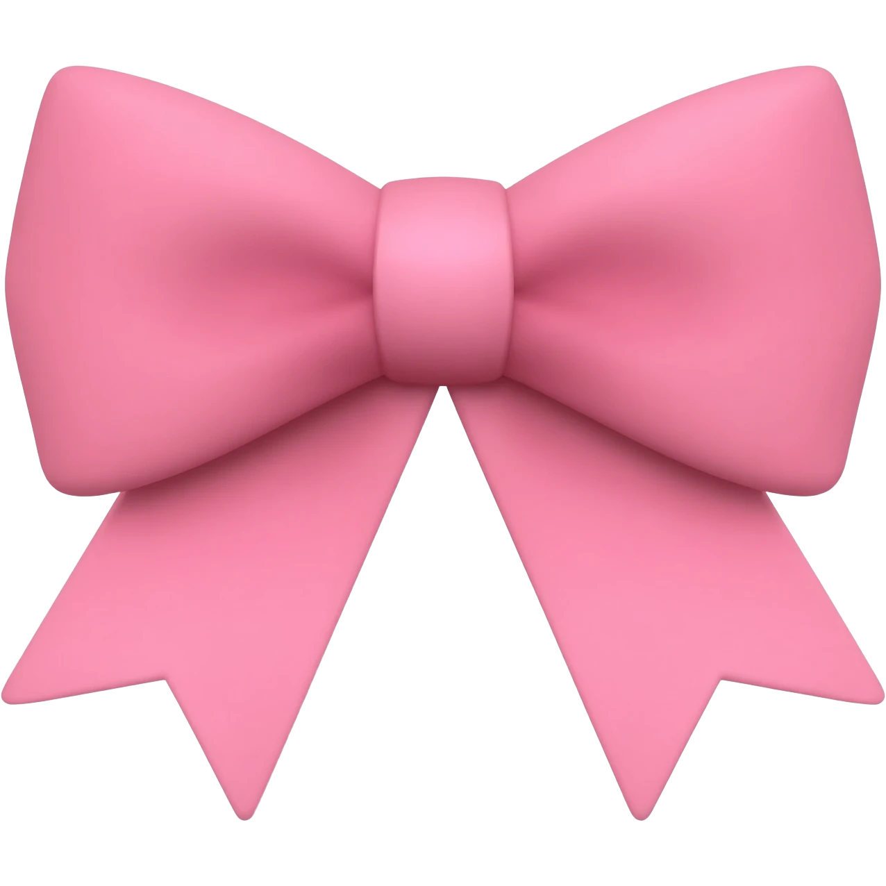 Fiocco rosa emoji
