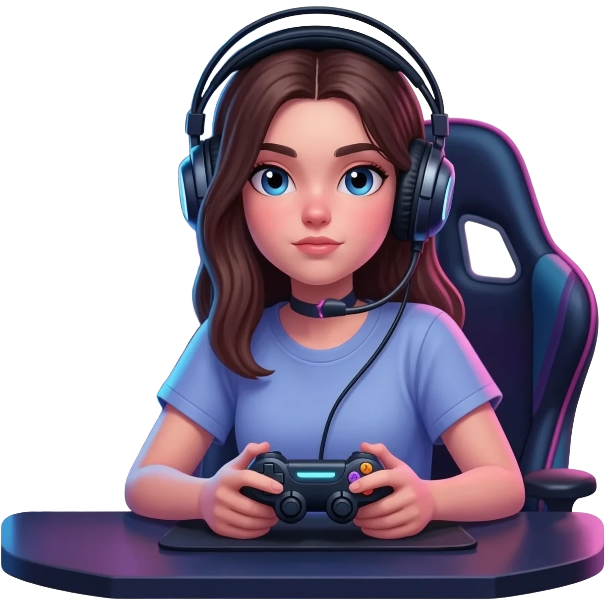 girl gamer top 1 emoji