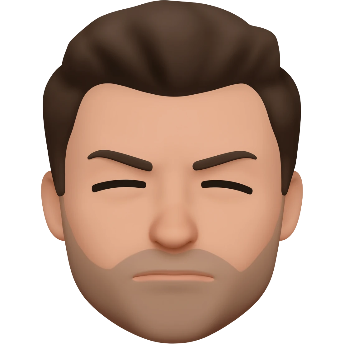 Face with squinting eyes emoji emoji