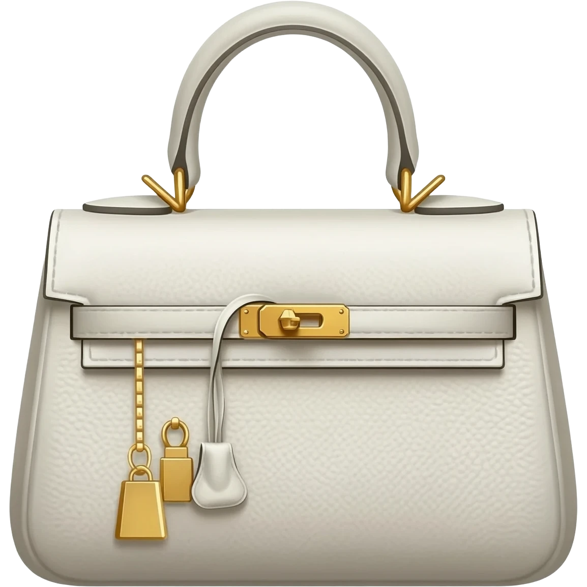 white birkin hermes bag emoji