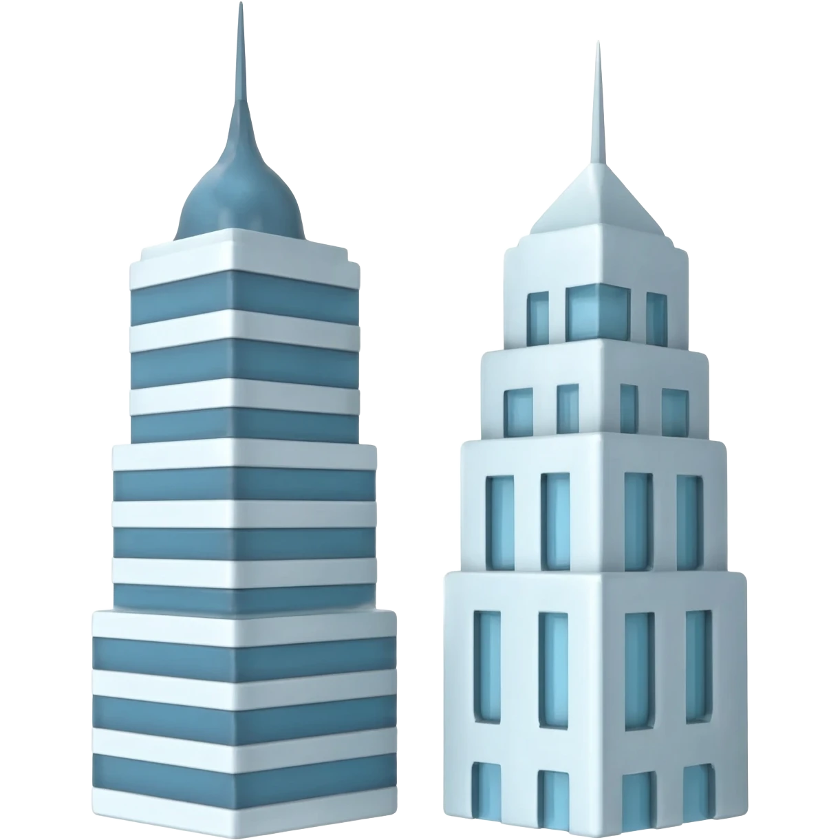 Twin tower emoji 3d emoji