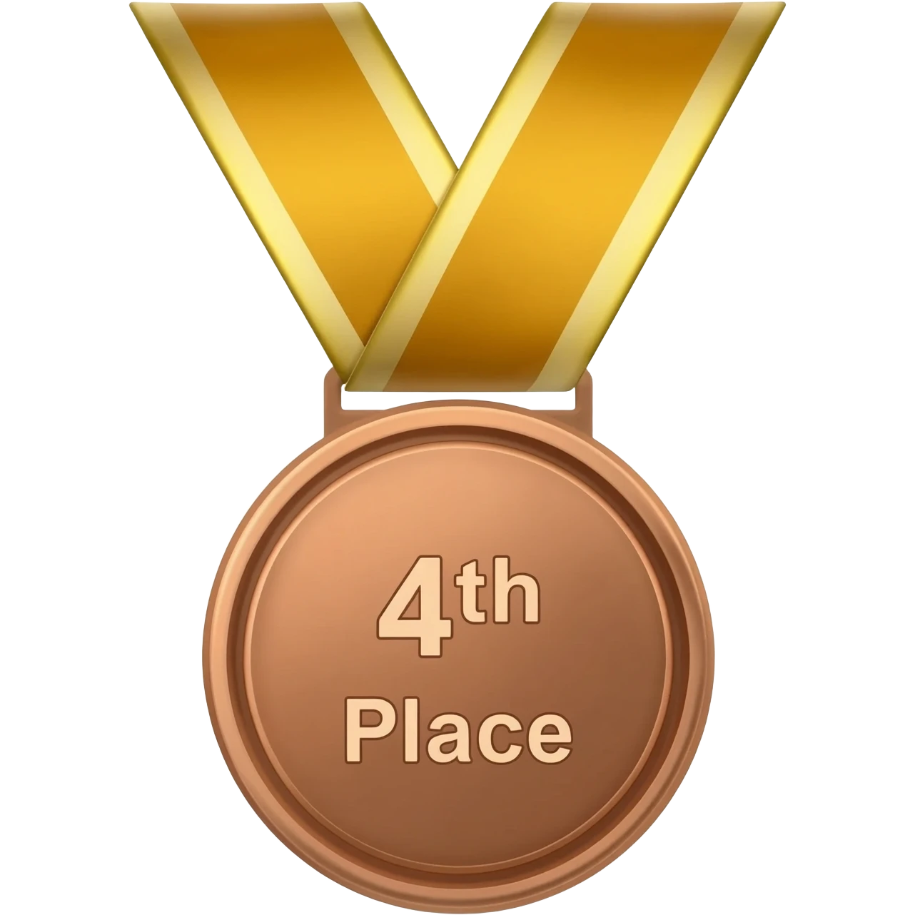 4th place medal emoji