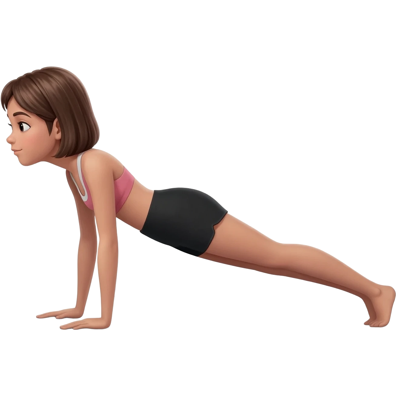 girl planking no matt emoji