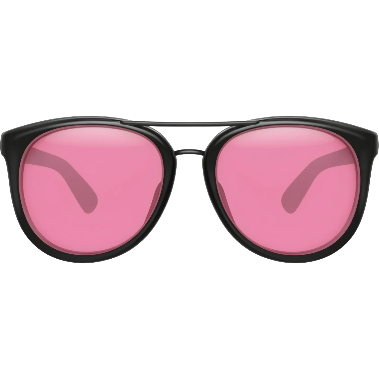 lentes de sol con el vidrio rosa SIN CARA emoji