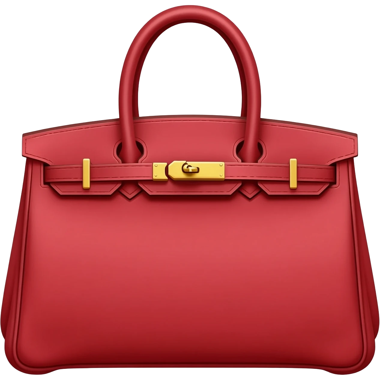 red matte kelly hermes bag emoji