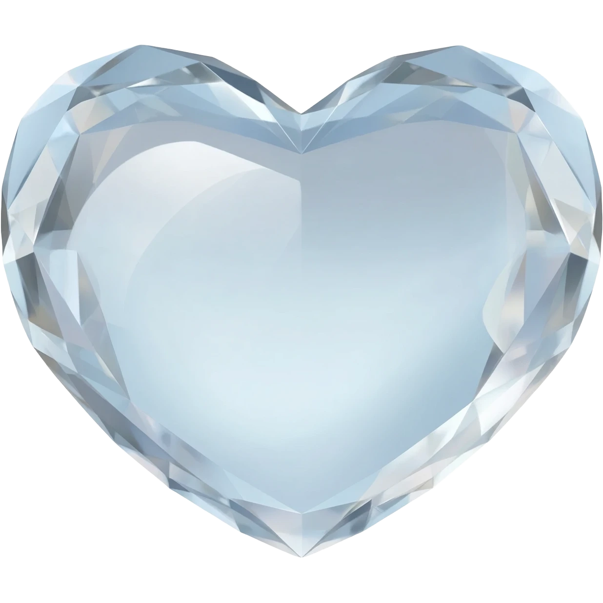 Glass Heart emoji